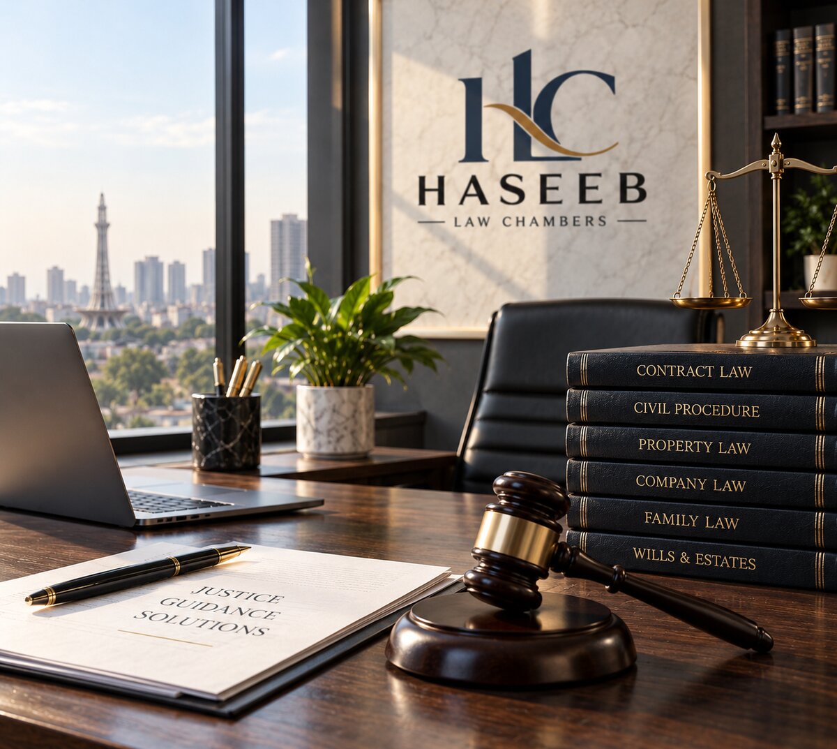 Haseeb Law Chambers office